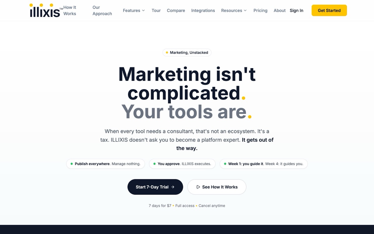 The ILLIXIS™ website