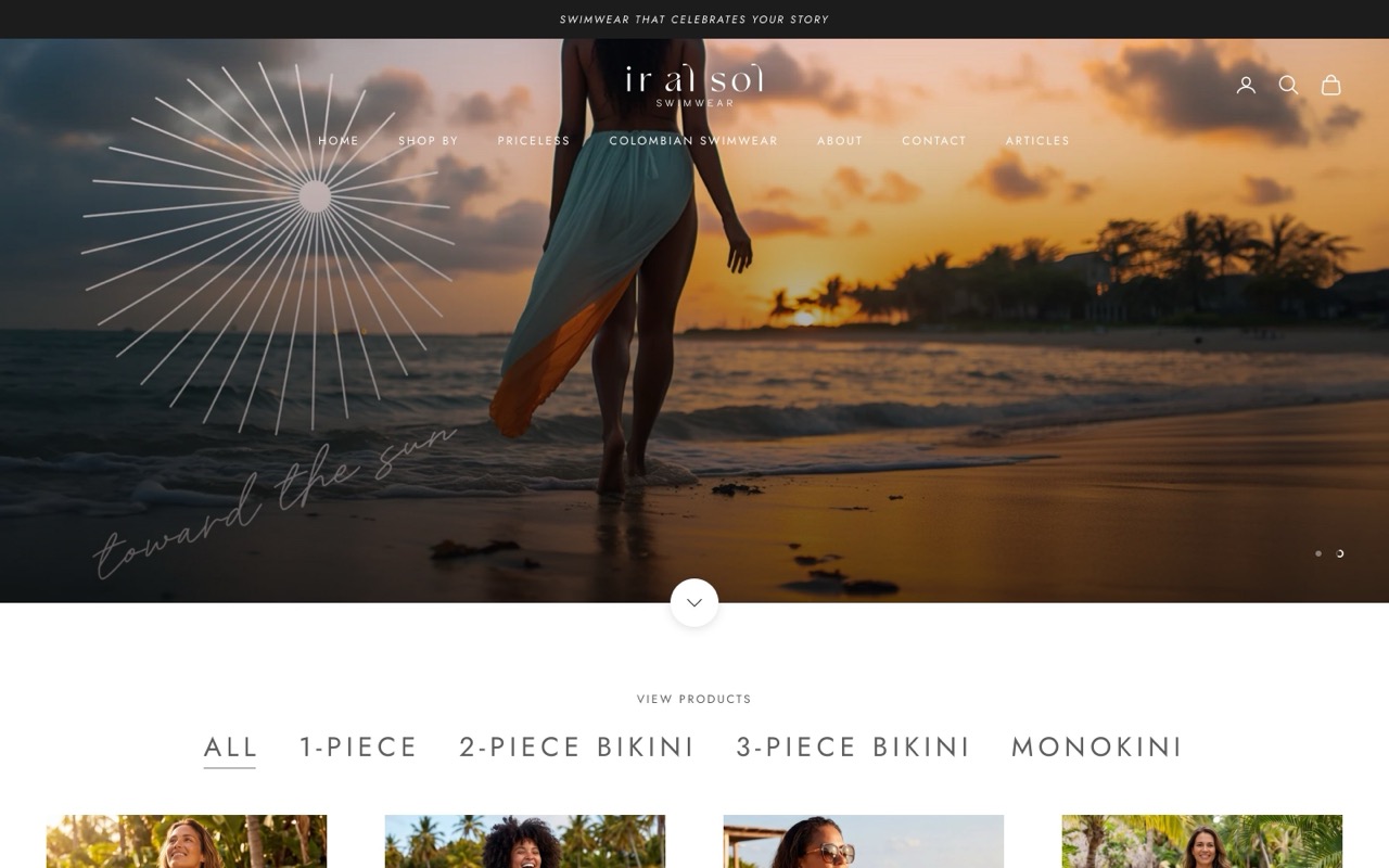 The Ir Al Sol website